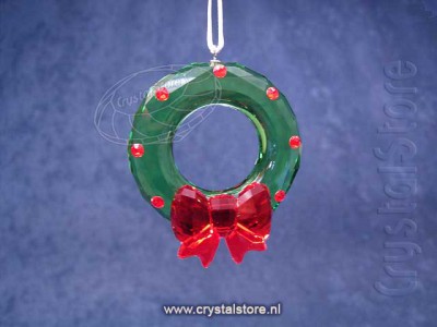 Swarovski Kristal - Kerstkrans Ornament