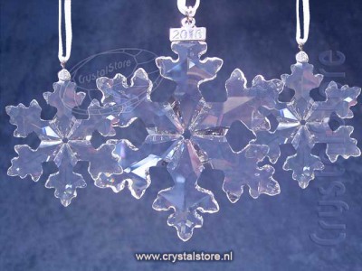 Swarovski Kristal 2016 5222332 Christmas Ornament Set 2016
