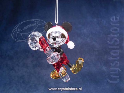Swarovski Crystal - Mickey Mouse Christmas Ornament