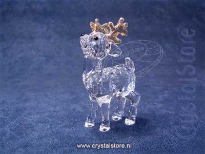 Swarovski Kristal 2016 5223261 Santa s Reindeer (issue 2016)