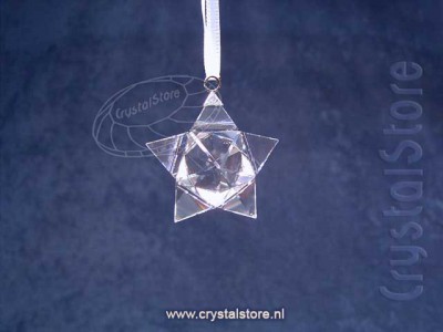 Swarovski Kristal 2016 5223598 Star Ornament 3D Small