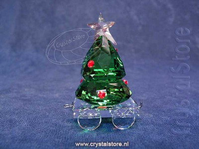 Swarovski Kristal - Kerstboom Wagon