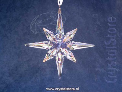 Swarovski kCrystal - Star Ornament, Crystal - Aurora Borealis