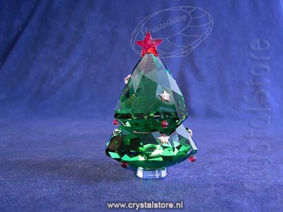 Swarovski Crystal - Christmas Tree - Green