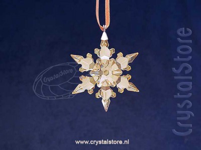 Swarovski Crystal - Snowflake 2020 Small - Golden Shadow