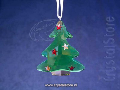 Swarovski Kristal - Groen Kerstboomornament