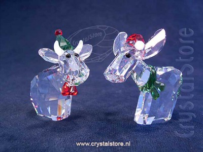 Swarovski Kristal - Mo en Ricci in Kerststijl