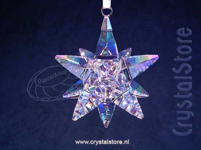 Swarovski crystal - Christmas Star Ornament Shimmer Medium