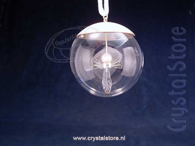 Swarovski Crystal - Holiday Magic Angel Ball Ornament