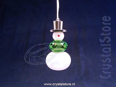 Swarovski Crystal - Holiday Cheers Snowman Ornament