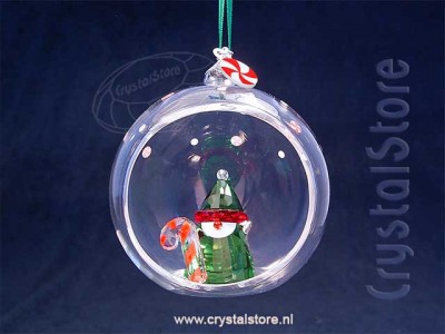 Swarovski Kristal - Holiday Cheers - Kerstbal Elf van de Kerstman