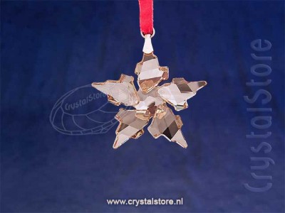 Swarovski Kristal - Feestelijk Ornament Klein 2021 - Golden Shadow