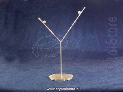 Swarovski Crystal - Ornament Stand - Gold Tone