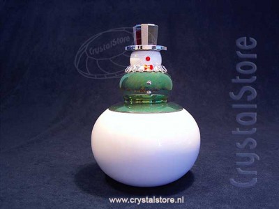 Swarovski Crystal - Holiday Cheers Snowman Candy Bowl