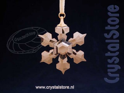 Swarovski Crystal - Festive Ornament Small 2022 - Golden Shadow