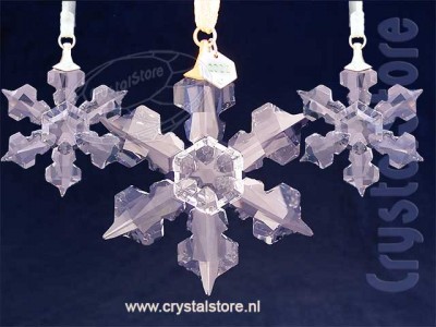 Swarovski Kristal - Kerstster Ornament Set 2022