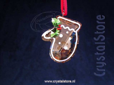 Swarovski Crystal - Holiday Cheers - Gingerbread Glove Ornament