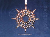 Crystal Pixel Star Ornament 