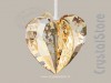 Swarovski Crystal - Christmas Ornament Heart GSHA