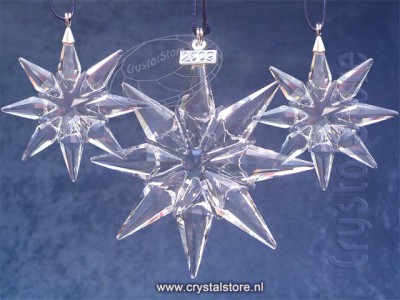 Swarovski Kristal - Kerstster set 2009