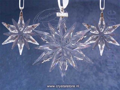 Swarovski Crystal - Christmas Ornament Set 2011