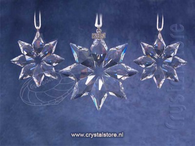 Swarovski Kristal 2013 5004492 Christmas Ornament Set 2013