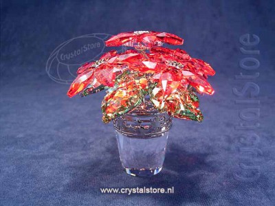 Swarovski Crystal - Large Poinsettia