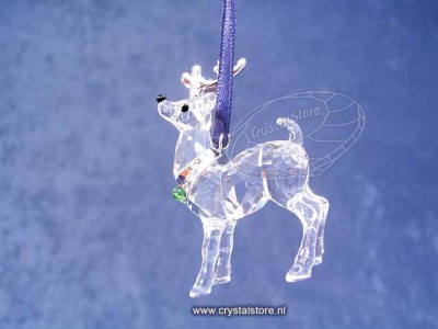 Swarovski Crystal - Reindeer - Rhodium