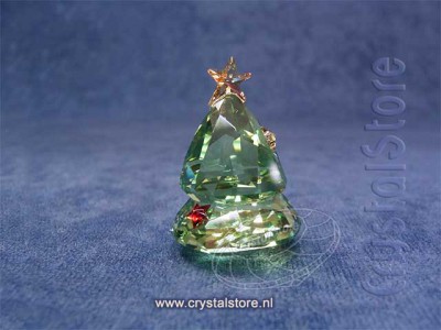 Swarovski Kristal - Schommelende Kerstboom groen