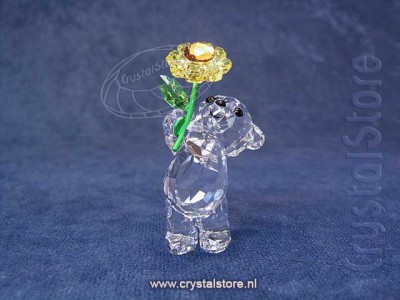 Swarovski Kristal 2017 5268764 Kris Bear - A Sunflower for You