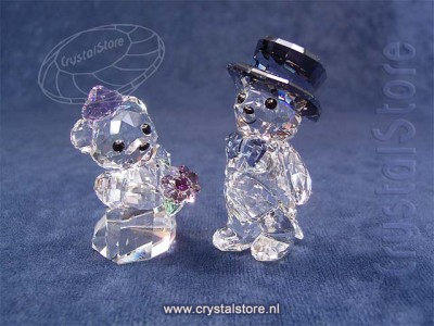 Swarovski Kristal - Krisbeer Jij en Ik gekleurd