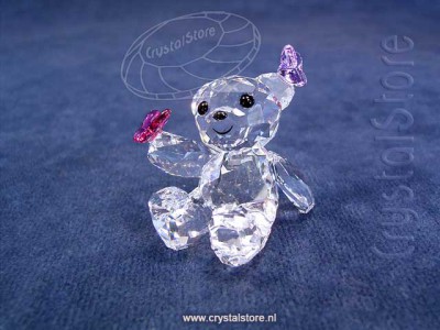Swarovski Crystal - Kris bear  Playful Butterflies