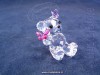 Swarovski Crystal - Kris bear  Playful Butterflies