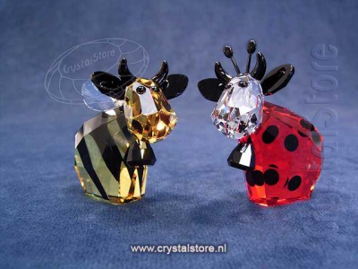 Swarovski Kristal 2016 5136457 Bumblebee and Ladybird Mo