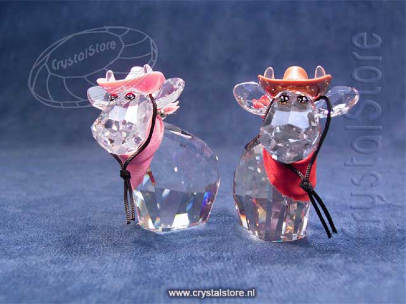 ★ スワロフスキー　Cowboy And Cowgirl Mo 2014限定品 ☆ スワロフスキー Cowboy And Cowgirl Mo 2014限定品 Swarovski