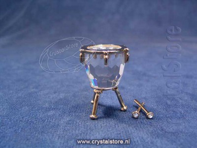 Swarovski Kristal 1994 183286 Kettle Drum - Gold