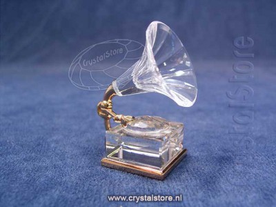 Swarovski Kristal 1995 191600 Grammofoon Goud
