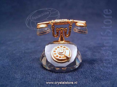 Swarovski Kristal 1994 180408 Telephone - Gold