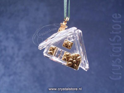 Swarovski Kristal 1998 219872 Peperkoek Huisje Ornament Memories