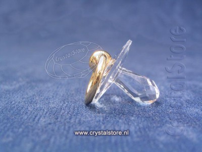 Swarovski Crystal | Pacifier Gold