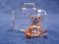 Cardholder Teddy Bear with Suitcase