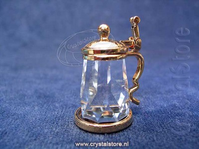 Swarovski Crystal | Memories -Beer Mug - Gold