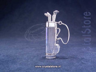 Swarovski Crystal - Golf Bag Rhodium