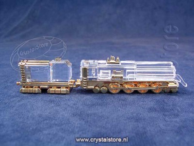 Swarovski Kristal 1999 220505 Memories Train Locomotive Gold