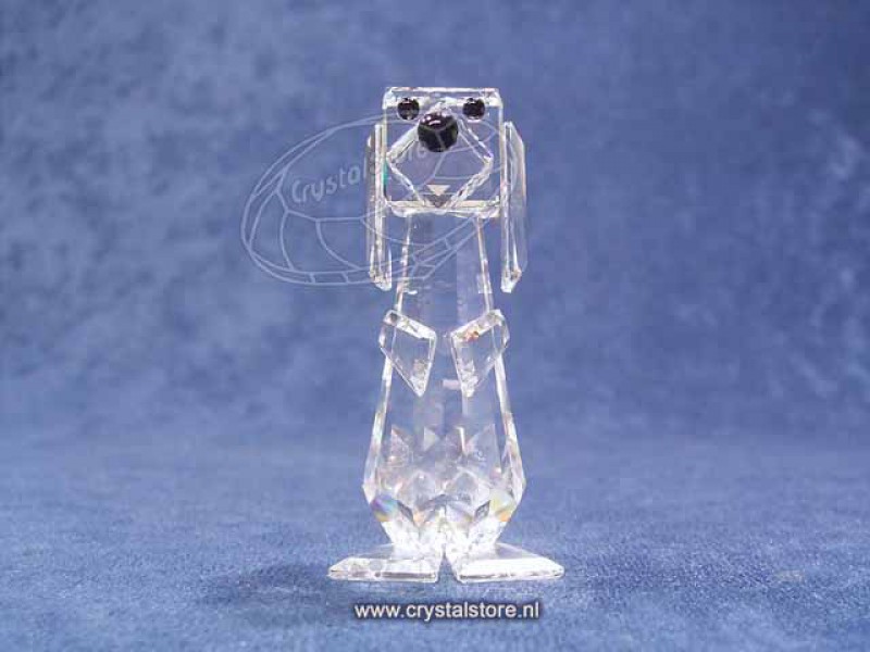 Menagerry lijst Ik heb het erkend swarovski kristal | Hond pluto (010024)
