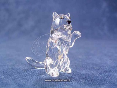 Swarovski Crystal - Cat Begging (Kitten)