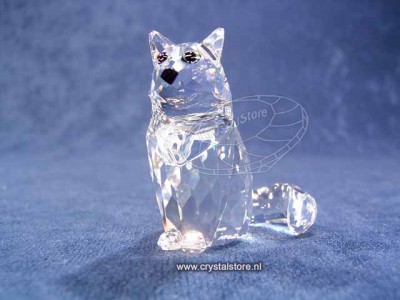 Swarovski Kristal - Kat zittend (geen doos)