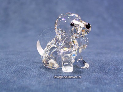 Swarovski Crystal - Sitting Beagle (no box)