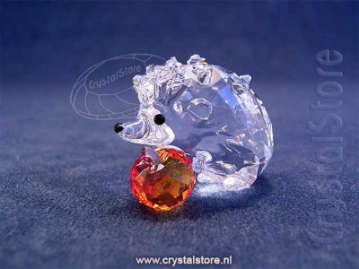 Swarovski Crystal - Hedgehog with Apple