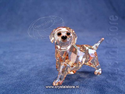 Swarovski Kristal 2013 1142824 Golden Retriever Puppy standing